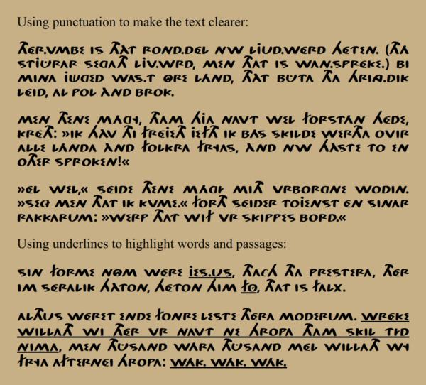 Frya's Standskrift (font) - Image 3